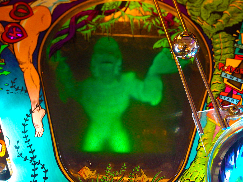 Creature From The Black Lagoon Pinball Machine - Creature Hologram
